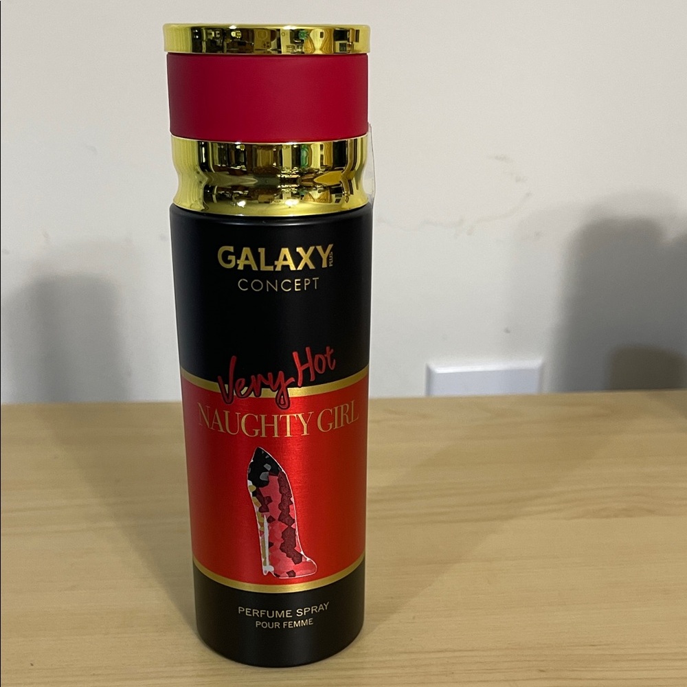 Very Hot Naughty Girl Perfume Spray - Red and Gold